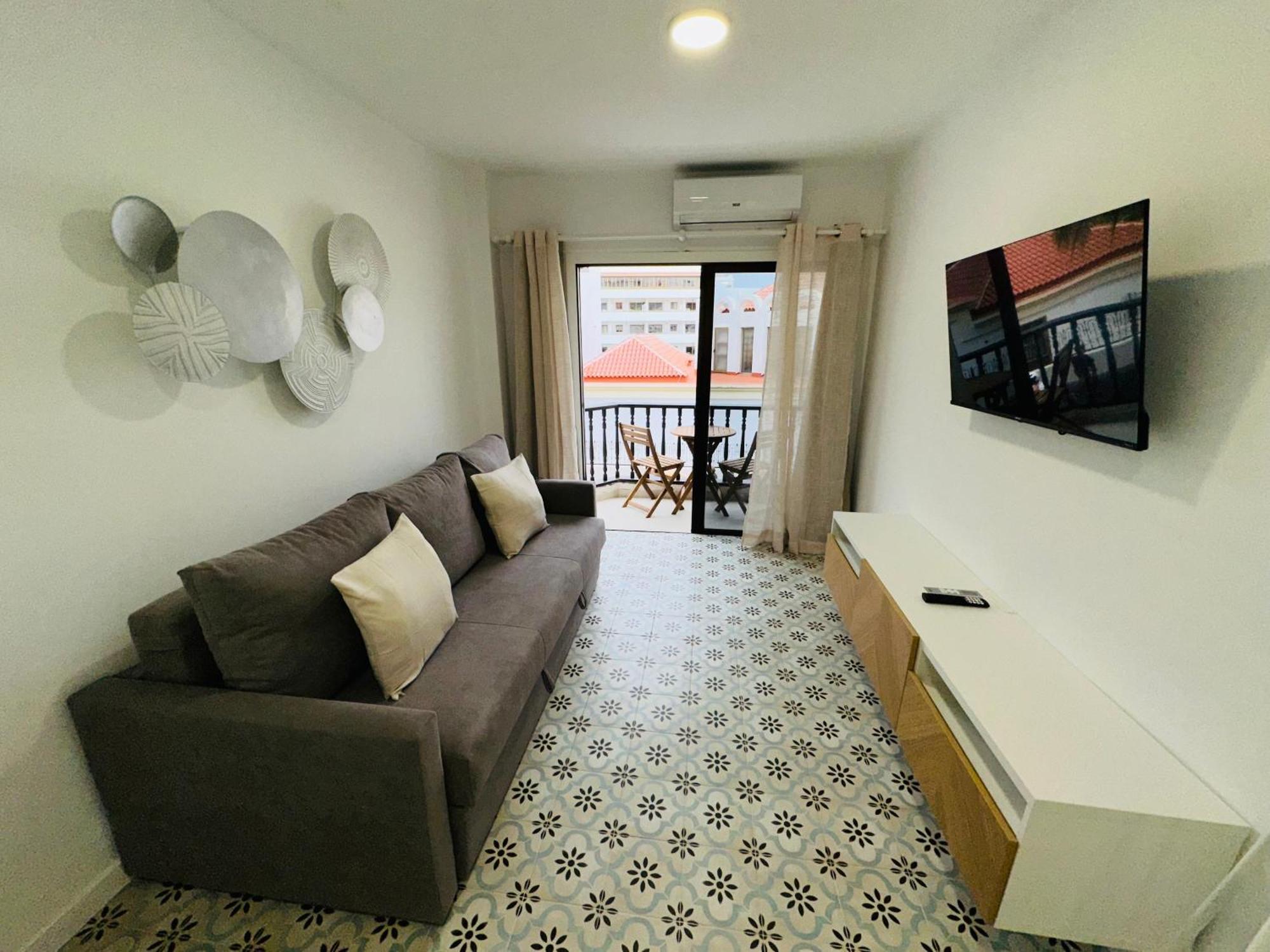 Central Flat Los Cristianos Square Guincho  Luaran gambar